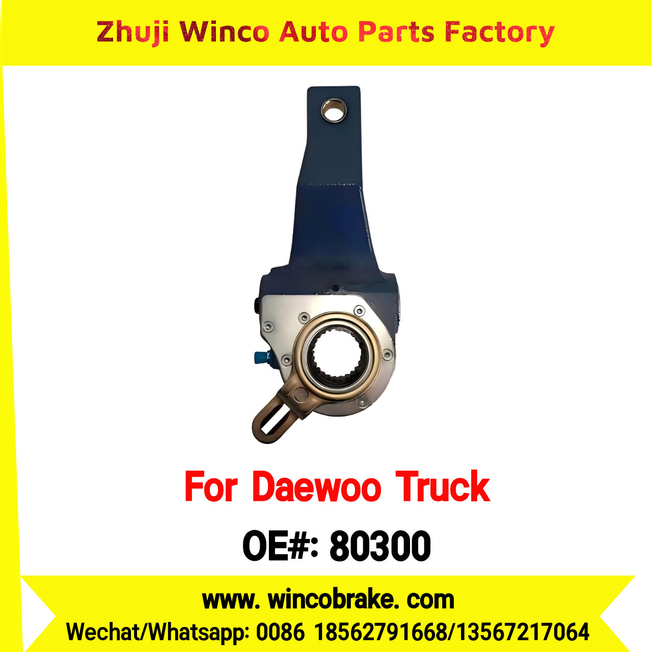 Winco OEM 80300 Supply 583507M250 Auto Slack Rear Adjuster for Hyundai Trago KAP0320