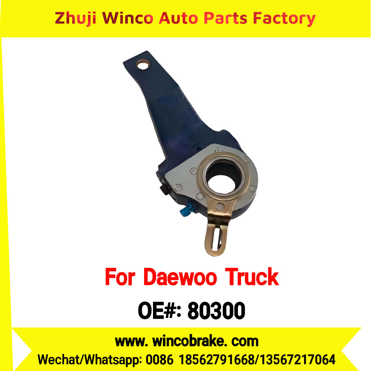 Winco OEM 80300 Supply 583507M250 Auto Slack Rear Adjuster for Hyundai Trago KAP0320