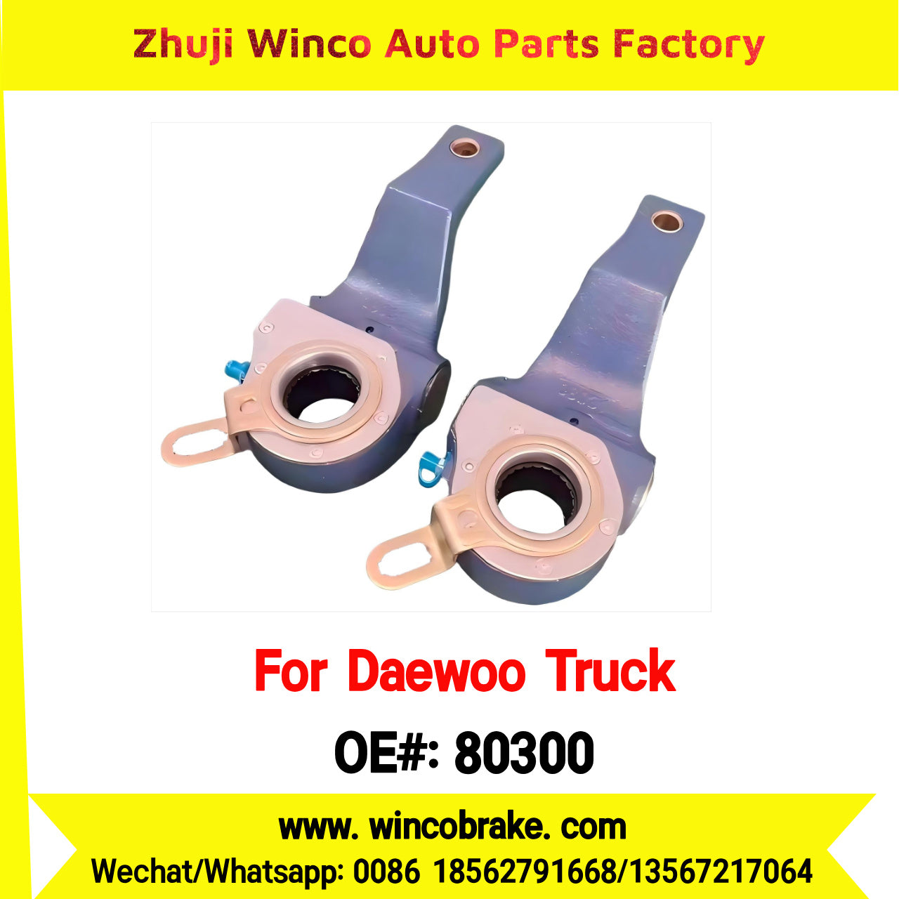 Winco OEM 80300 Supply 583507M250 Auto Slack Rear Adjuster for Hyundai Trago KAP0320