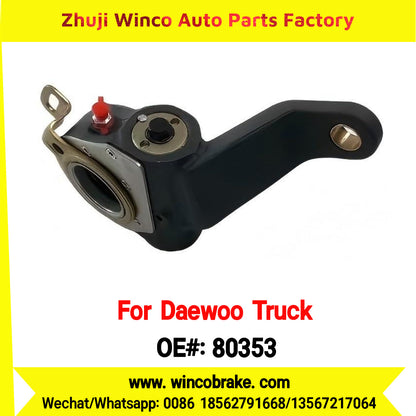 Winco OEM 80353 Automatic Slack Adjuster Suit to DAEWOO Trucks Parts LH 25 Teeth South Korea Southeast Asia Market To Replace Haldex 80353