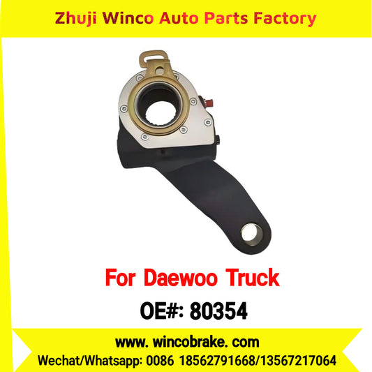 Winco OEM 80354 Automatic Slack Adjuster Suit to DAEWOO Trucks Parts RH 25 Teeth South Korea Southeast Asia Market To Replace Haldex 80354