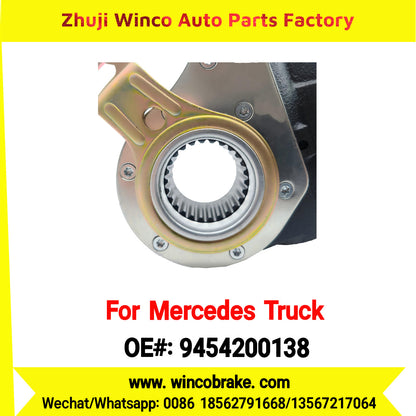 Winco OEM 9454200138 Mercedes Benz Slack Adjuster Slack Auto Brake Adjustment Arm for Benz TO FIT MERCEDES TRUCKS REPLACES HALDEX 80008