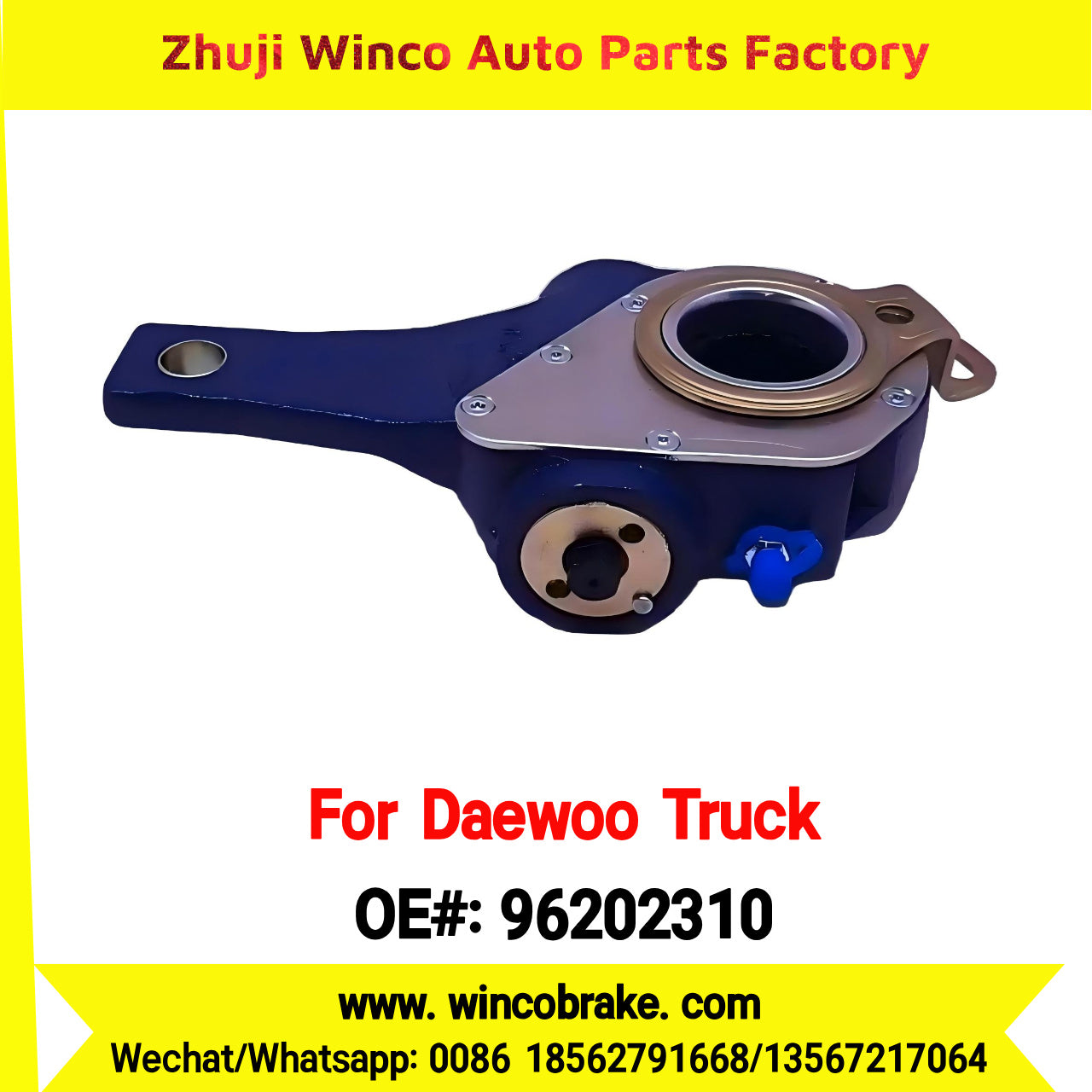 Winco OEM 96202310 Supply Automatic Slack Adjuster to Fit TATA DAEWOO 96202310