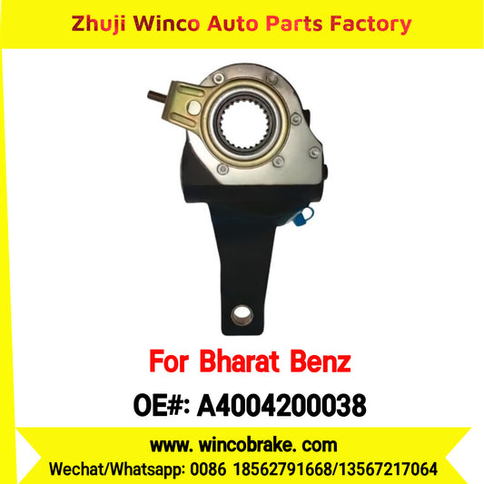 Winco OEM A4004200038 Automatic Slack Adjuster for BharatBenz S2950 Truck for India's 24-Tooth Brake Systems Export Product