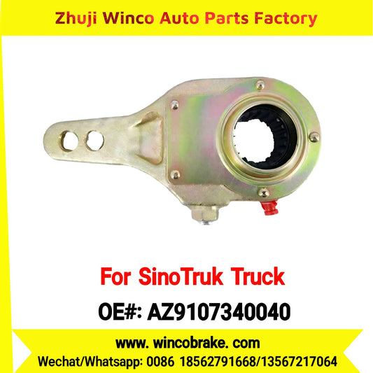 Winco OEM AZ9107340040 Manual Slack Adjuster for Suit to China Sinotruk Truck Man Hohan Truck 19 Teeth SPARE PARTS