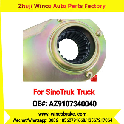 Winco OEM AZ9107340040 Manual Slack Adjuster for Suit to China Sinotruk Truck Man Hohan Truck 19 Teeth SPARE PARTS