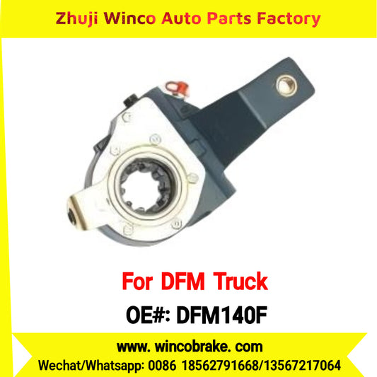 Winco OEM DFM140F Automatic Slack Adjuster for Suit to Chinese DONGFENG DFM 140 Truck Front Straight Rear LH / RH 10 teeth