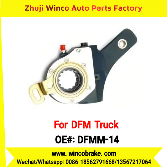 Winco OEM DFMM-14 Automatic Slack Adjuster for Suit to Chinese DONGFENG DFM Dalishen Middle Truck Straight 14 teeth