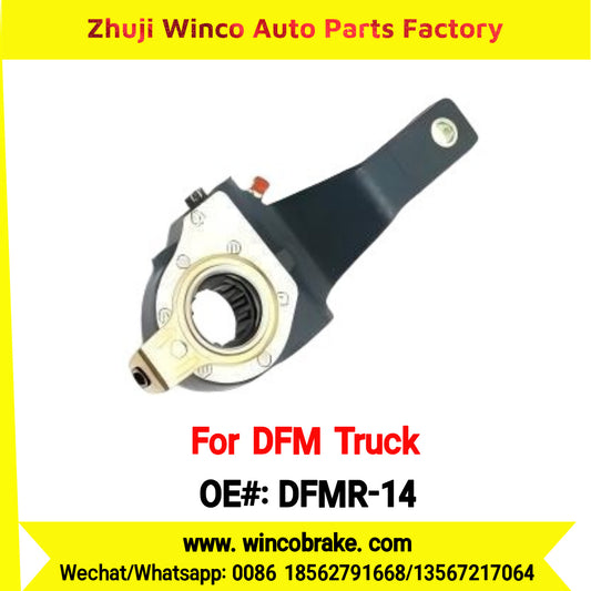 Winco OEM DFMR-14 Automatic Slack Adjuster for Suit to Chinese DONGFENG DFM Dalishen Truck Rear LH / RH 14 teeth