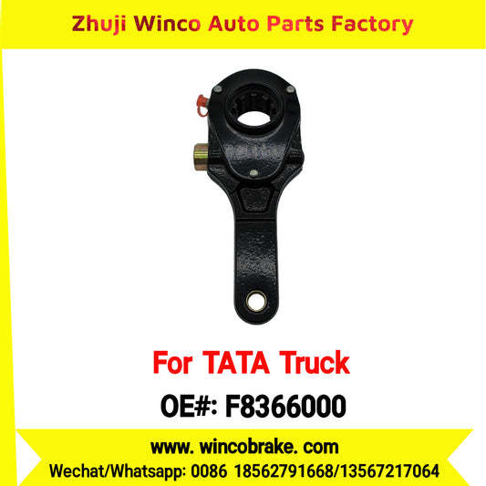Winco OEM F8366000 Truck Parts Front Manual Slack Adjuster for India Series TATA Trucks New Condition Brake Assembly