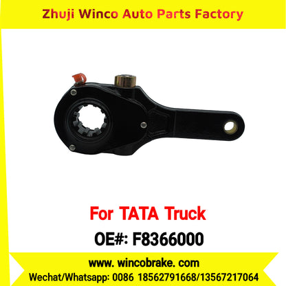 Winco OEM F8366000 Truck Parts Front Manual Slack Adjuster for India Series TATA Trucks New Condition Brake Assembly
