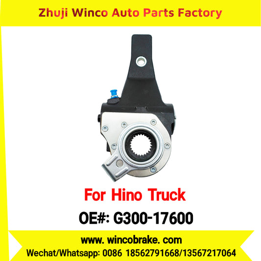 Winco OEM G300-17600 Automatic Slack Adjuster Suit to Japanese HINO Truck 1 Hole 24 Teeth Spare Parts To Replace Haldex Slack Adjuster