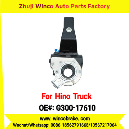 Winco OEM G300-17610 Automatic Slack Adjuster Suit to Japanese HINO Truck 1 Hole 24 Teeth Spare Parts To Replace Haldex Slack Adjuster