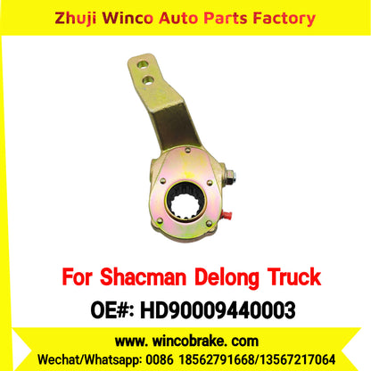 Winco OEM HD90009440003 Manual Slack Adjuster for Suit to Front Shacman Delong N3000 Truck Spare Parts LH 14 Teeth