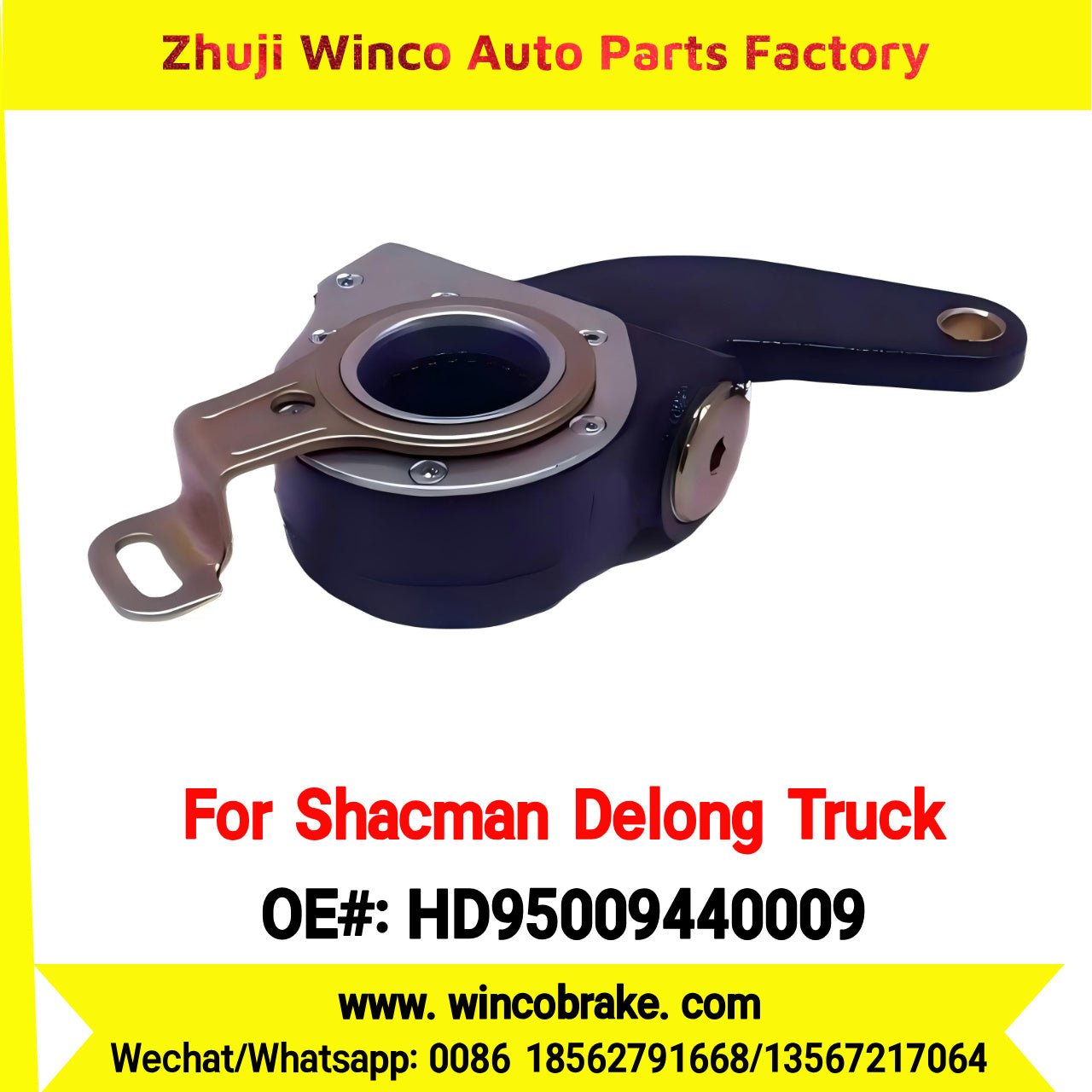 Winco OEM HD95009440009 Automatic Slack Adjuster for Suit to Front Shacman Delong X3000 Truck Spare Parts