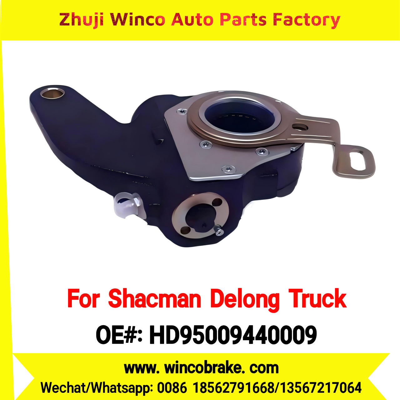 Winco OEM HD95009440009 Automatic Slack Adjuster for Suit to Front Shacman Delong X3000 Truck Spare Parts
