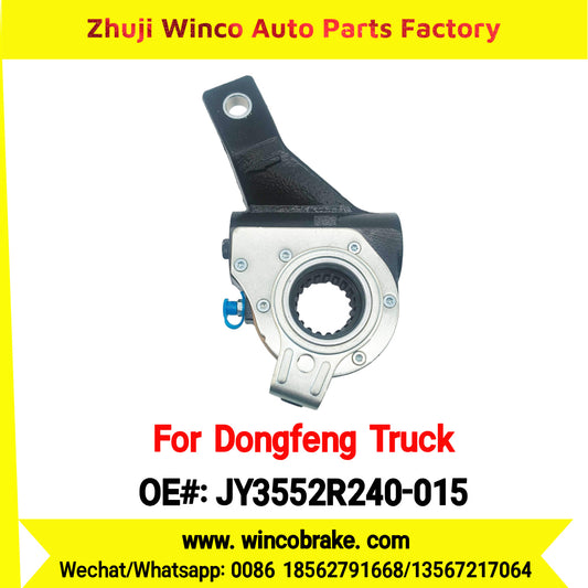 Winco OEM JY3552R240-015 Automatic Slack Adjuster for Suit to Chinese DONGFENG LIUQI CHENGLONG H7/H5 FRONT 19 teeth
