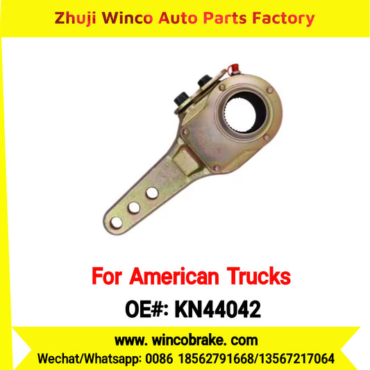 Winco OEM KN44042 Manual Brake Slack Adjuster Auto 283411 High Quality Truck 3 Hole 37 Teeth American Type