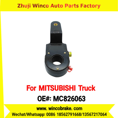 Winco OEM MC826063 Manual Slack Adjuster for Suit to Japanese FUSO FRONT MITSUBISHI Trucks LH 25 Teeth Spare Parts to Fit Trailer for Southeast Asia Market