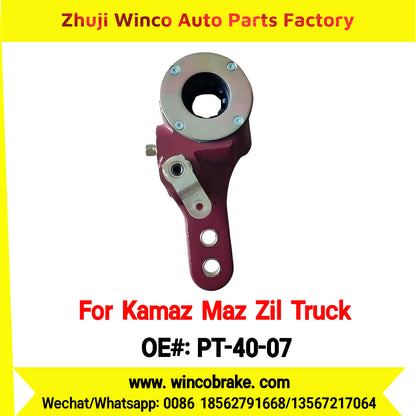 Winco OEM PT-40-07 Automatic Slack Adjuster for RH 10 Teeth Kamaz Maz Zil Truck Russian Heavy Duty