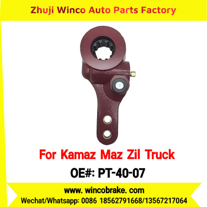 Winco OEM PT-40-07 Automatic Slack Adjuster for RH 10 Teeth Kamaz Maz Zil Truck Russian Heavy Duty