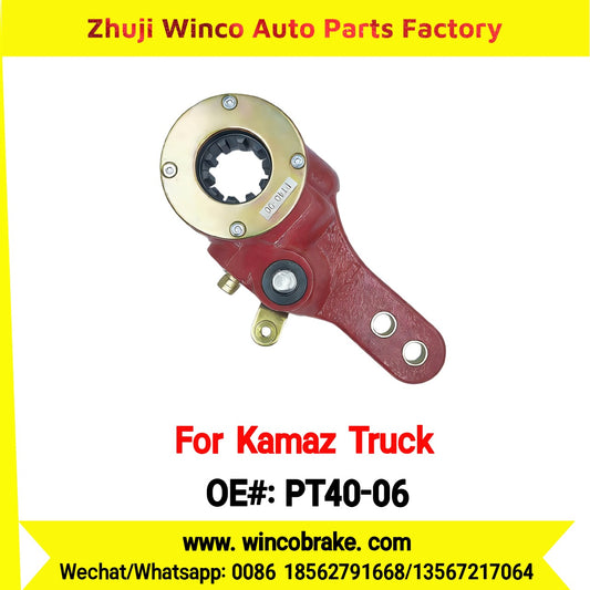 Winco OEM PT40-06 Manual Slack Adjuster for KAMAZ Trucks LH 2 Holes 10 Teeth