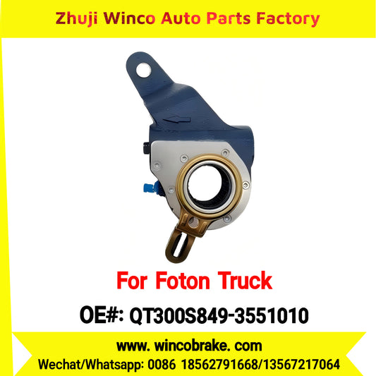Winco OEM QT300S849-3551010 Automatic Slack Adjuster for Suit to China Qingte Axle Foton Trucks 26 Teeth
