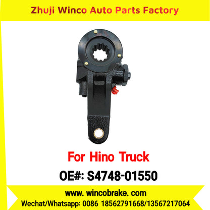 Winco OEM S4748-01550 Brake Slack Adjuster Suit to Japanese HINO Truck EF500 Spare Parts