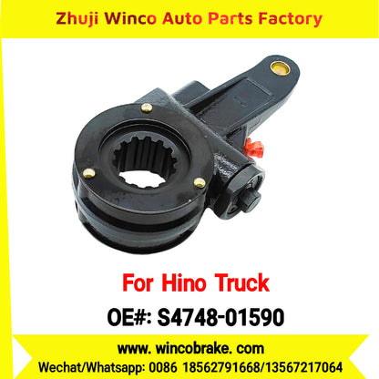 Winco OEM S4748-01590 Brake Slack Adjuster for Suit to Japanese HINO Truck ZM Spare Parts
