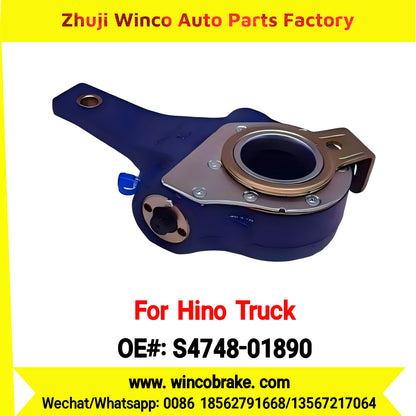 Winco OEM S4748-01890 Truck Brake Parts Factory to Supply Automatic Slack Adjuster for Hino 500 and Hino 700