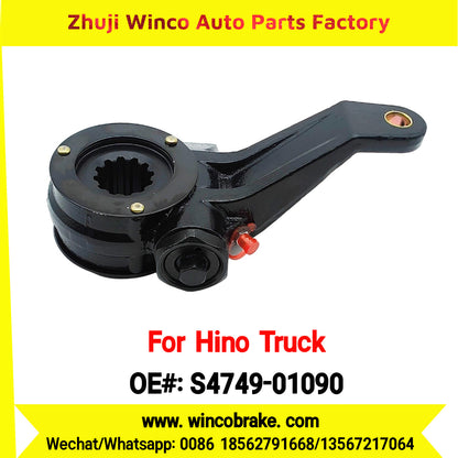 Winco OEM S4749-01090 Brake Slack Adjuster for Suit to Japanese HINO Truck EF500 Spare Parts