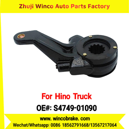 Winco OEM S4749-01090 Brake Slack Adjuster for Suit to Japanese HINO Truck EF500 Spare Parts