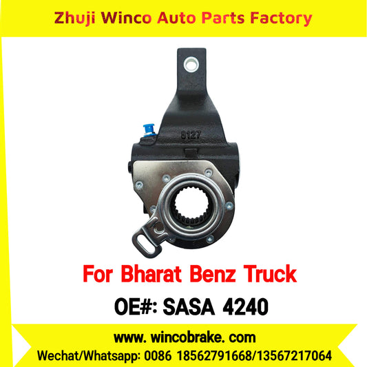 Winco OEM SASA 4240 Automatic Slack Adjuster RH for Suit to India BHARATBENZ Truck Tractor Bus All Kinds in Good Quality 24 Teeth