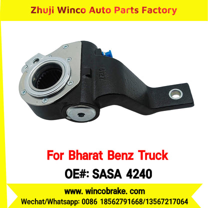 Winco OEM SASA 4240 Automatic Slack Adjuster RH for Suit to India BHARATBENZ Truck Tractor Bus All Kinds in Good Quality 24 Teeth