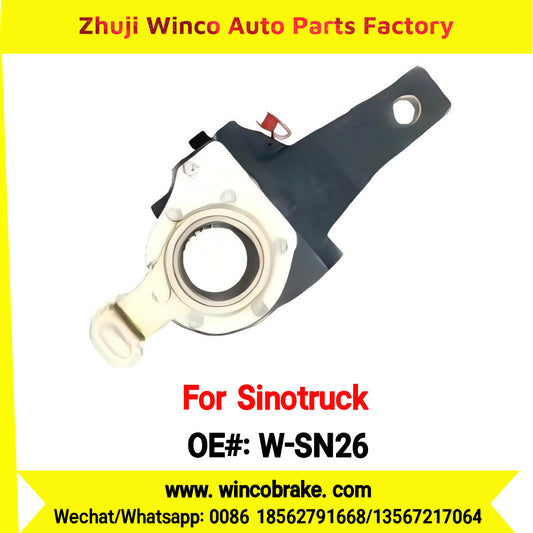 Winco OEM W-SN26 Automatic Slack Adjuster for Suit to China Sinotruck Man Axle Front Truck Straight 26 Teeth Spare Parts To Replace Haldex