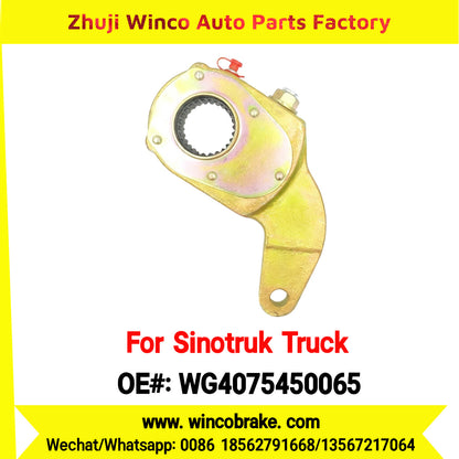 Winco OEM WG4075450065 Manual Slack Adjuster for Suit to China Sinotruk Truck Howo Front 26 Teeth SPARE PARTS