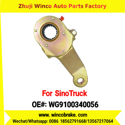 Winco OEM WG9100340056 Manual Slack Adjuster for Suit to China Sinotruck Sinotruck Howo Styer Back RH 19 Teeth SPARE PARTS