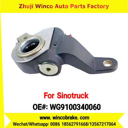 Winco OEM WG9100340060 Automatic Slack Adjuster for Suit to China Sinotruck Steyr Rear Truck RH 19 Teeth Spare Parts To Replace Haldex HOWO A7 SITRAK Trucks