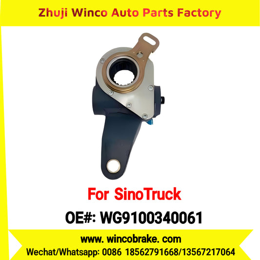 Winco OEM WG9100340061 Factory Supply Automatic Slack Adjuster for Sinotruck HOWO Truck Spare Parts